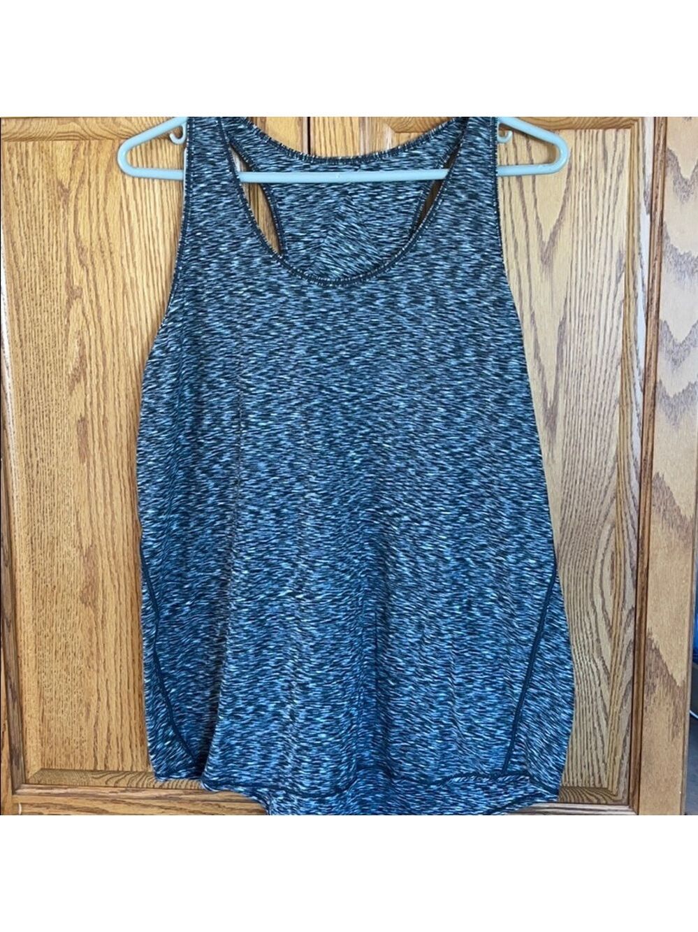 Racer back tank top.